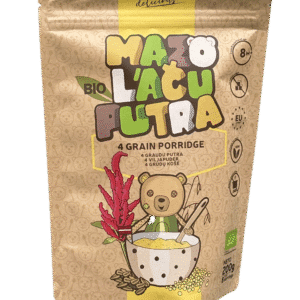 BIO 4 graudu putra bez piedevām, no 8 mēnešu vecuma, 200gr.