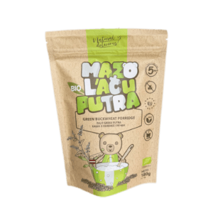JAUNUMS!!! ZAĻO GRIĶU PUTRA, BIO, 180GR.